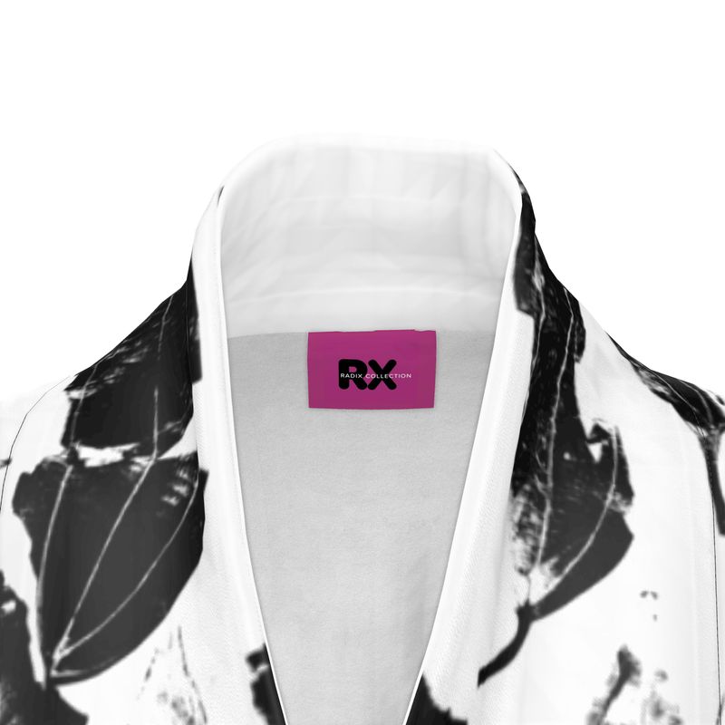 Saumitra Kimono Spice Market Bay Leaves B/W