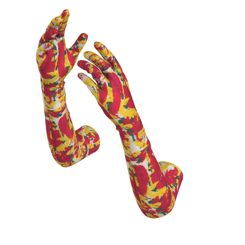 Saumitra Opera Gloves Spice Market Bay Leaves Color