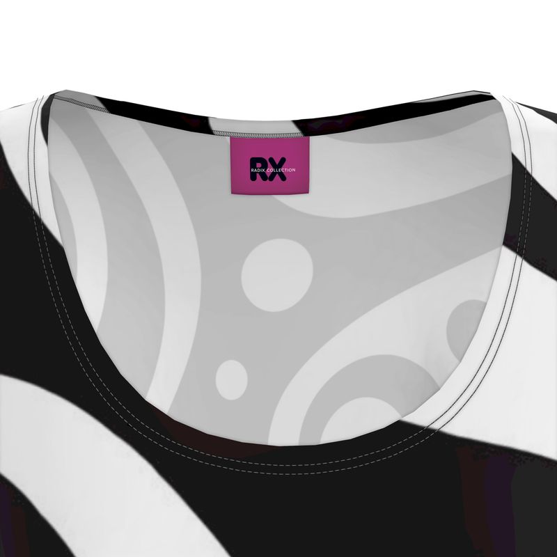 Kris Meenan "Flux" T-shirt dress