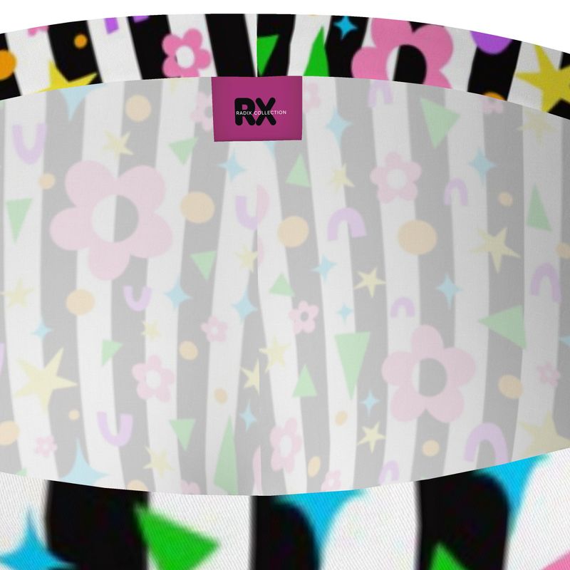 Kris Meenan "Shapeshift Stripes" Lycra Leggings