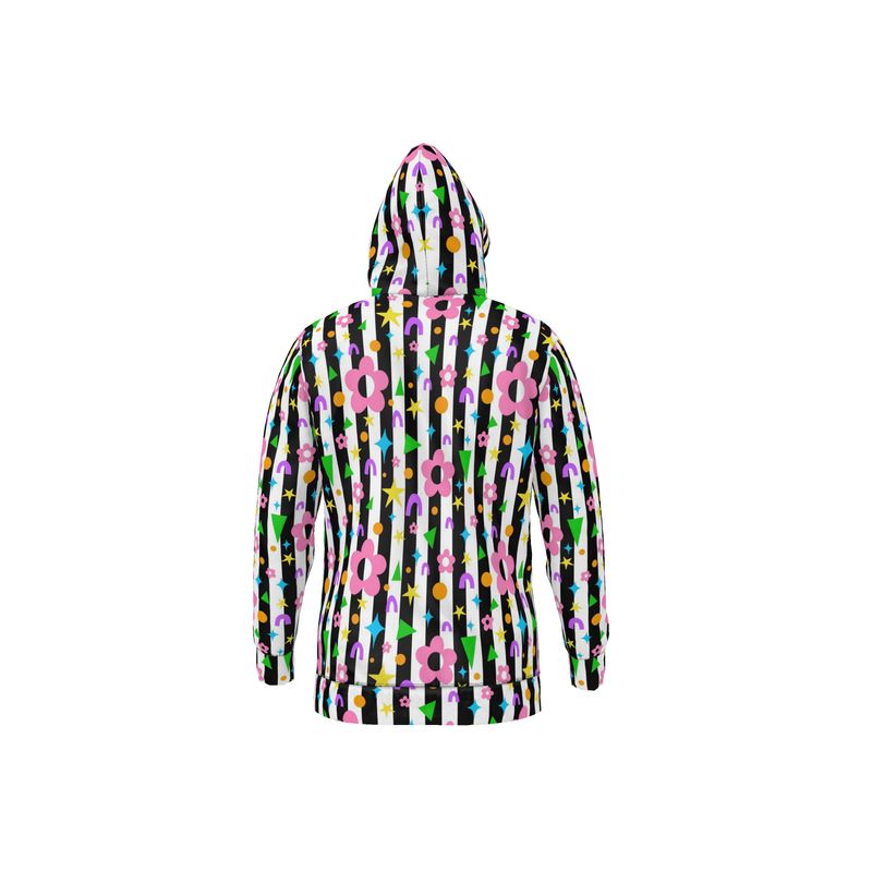 Kris Meenan "Shapeshift Stripes" Hoodie