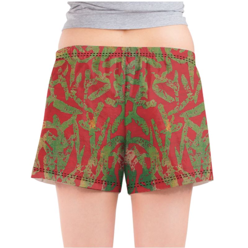 Saumitra PJ Shorts Spice Market Chili Pepper Color