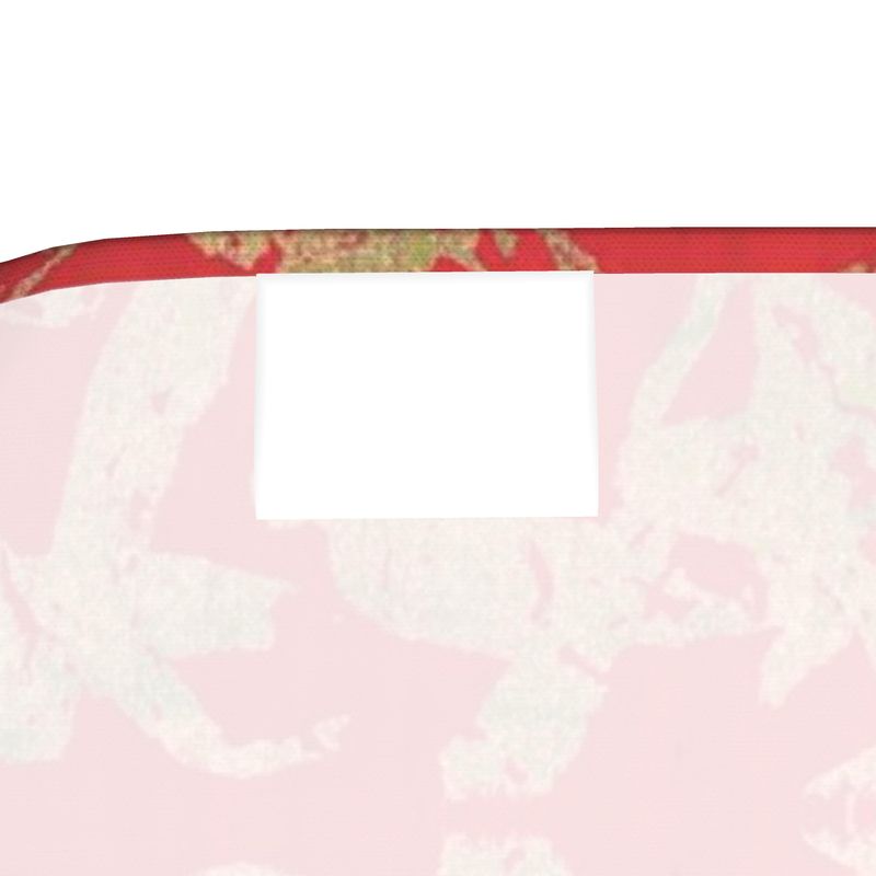 Saumitra Silk Satin Scarf Spice Market Chili Pepper Color