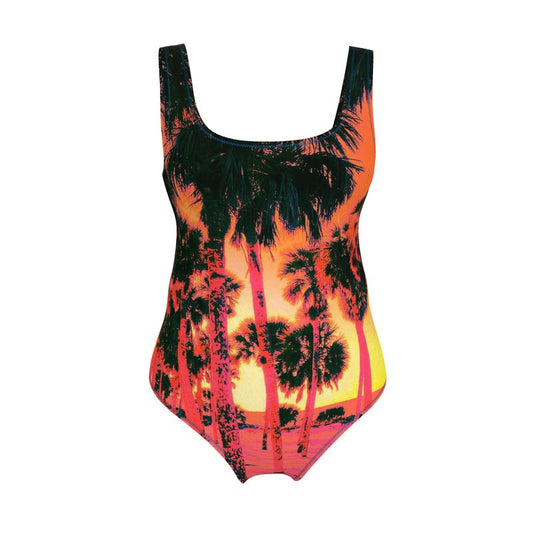 Wasil Pink Palms Women's Swim