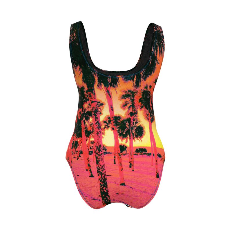 Wasil Pink Palms Women's Swim