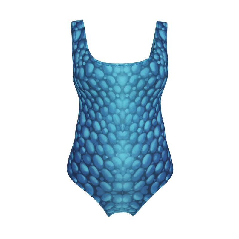 Donnelly SCALES Women's Swimsuit Blu