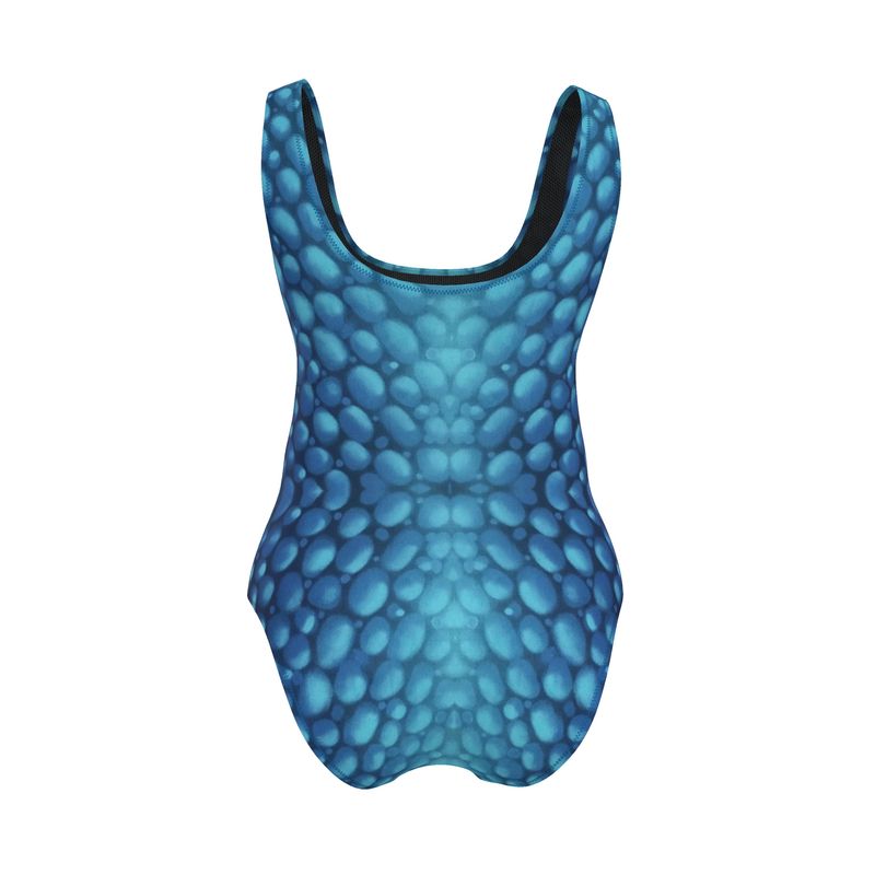 Donnelly SCALES Women's Swimsuit Blu