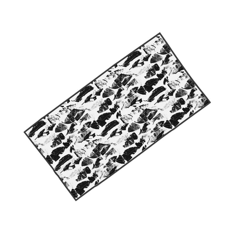 Spice Market Bay Leaves BW Towel