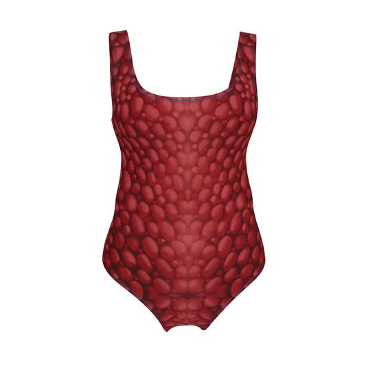 Donnelly SCALES Women's Swimsuit Rojo