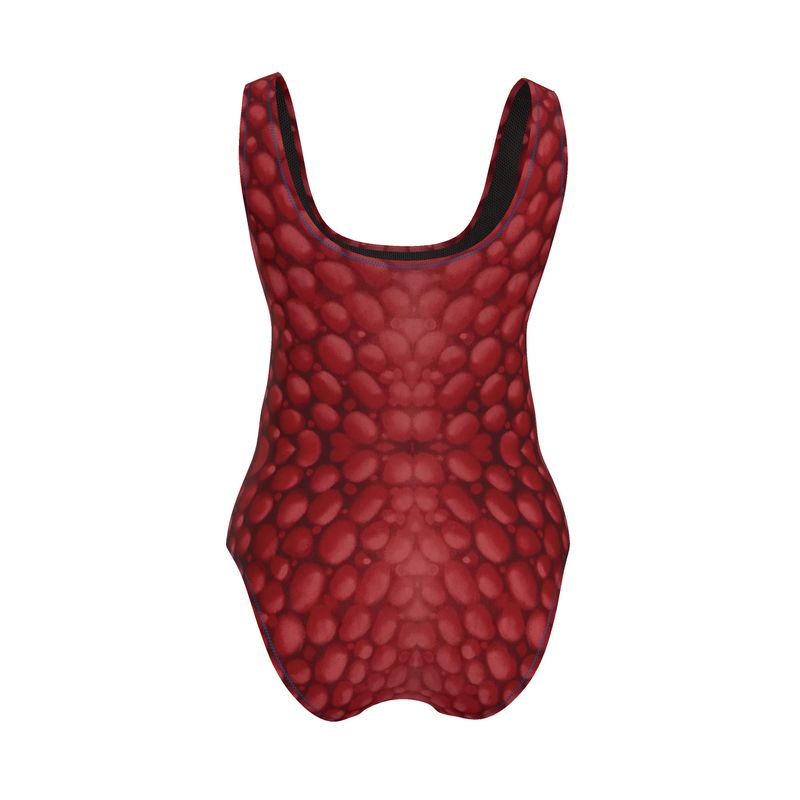 Donnelly SCALES Women's Swimsuit Rojo