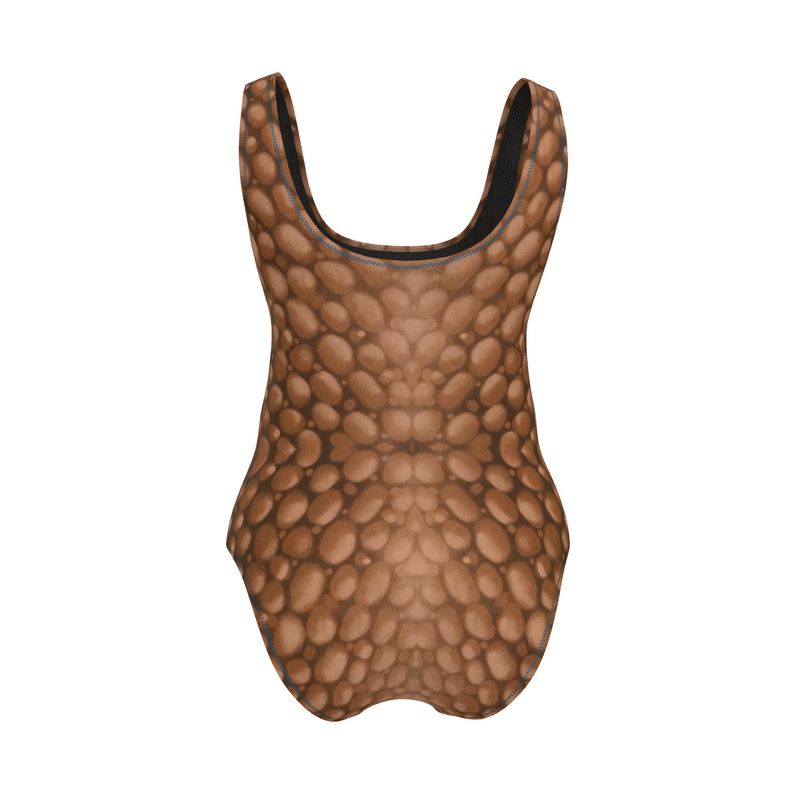 Donnelly SCALES Women's Swimsuit Brown