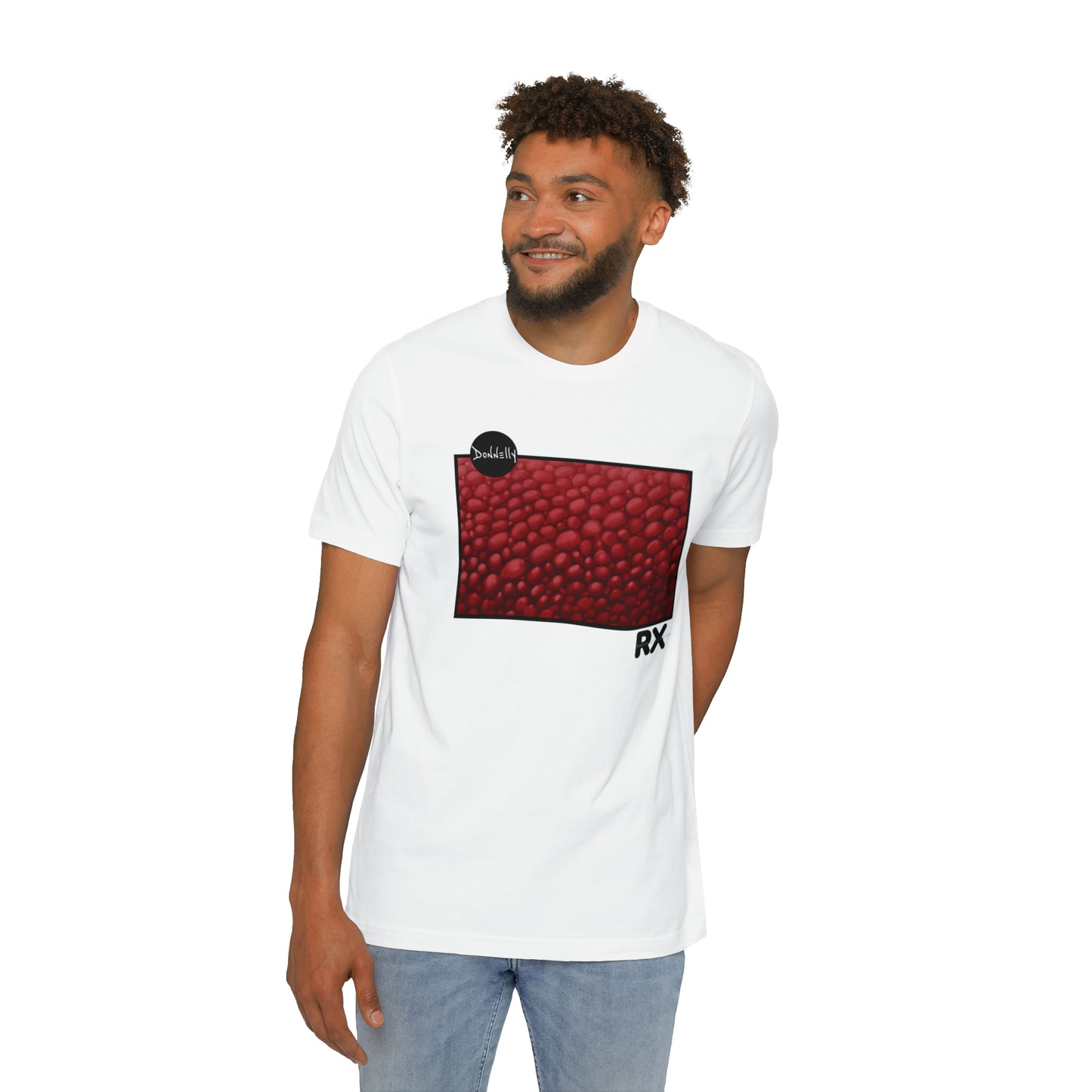 Donnelly Scales RX Collaboration T-Shirt Unisex Rojo