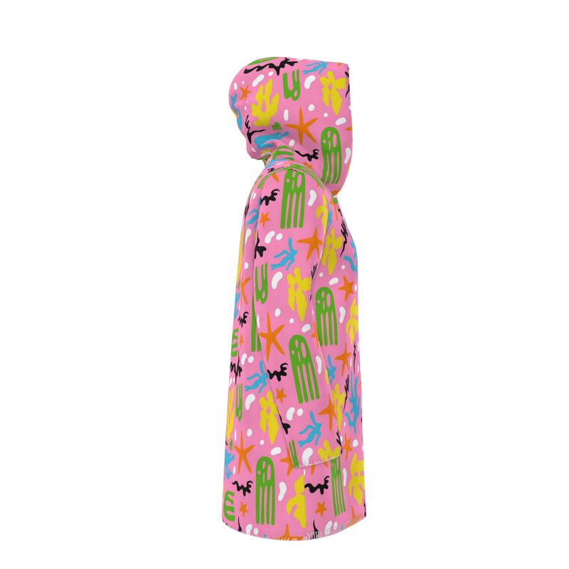 Kris Meenan "Microscopic" Women's Raincoat