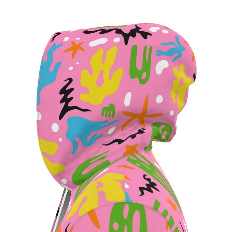 Kris Meenan "Microscopic" Women's Raincoat