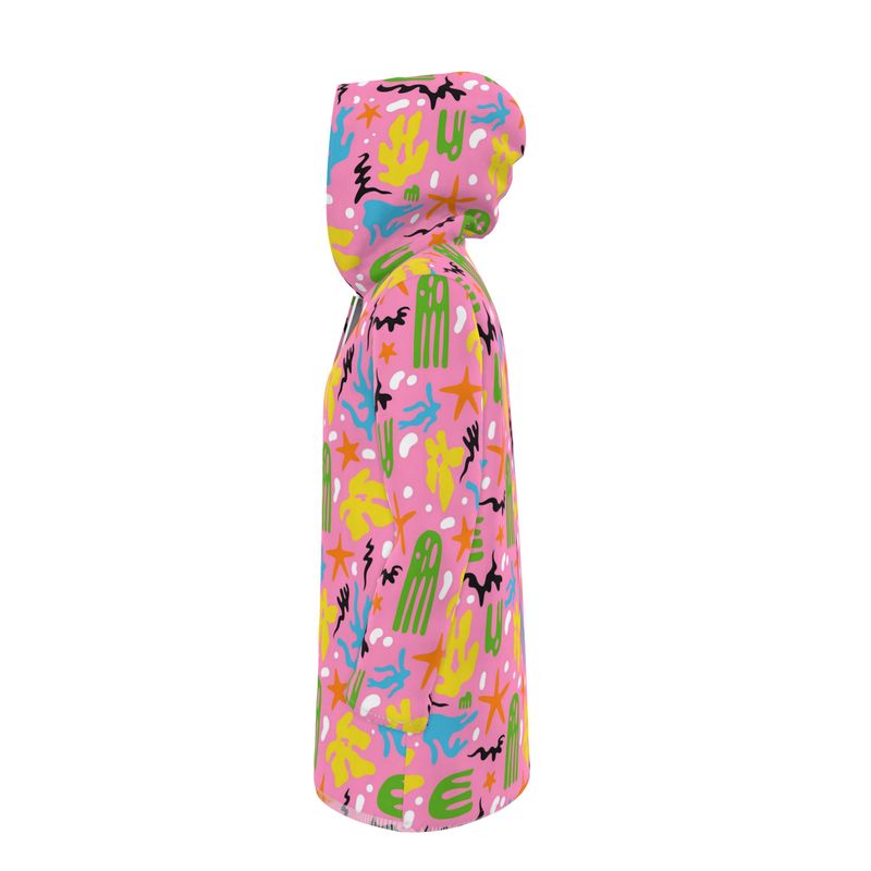 Kris Meenan "Microscopic" Women's Raincoat