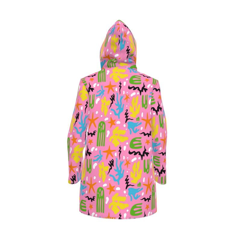 Kris Meenan "Microscopic" Women's Raincoat