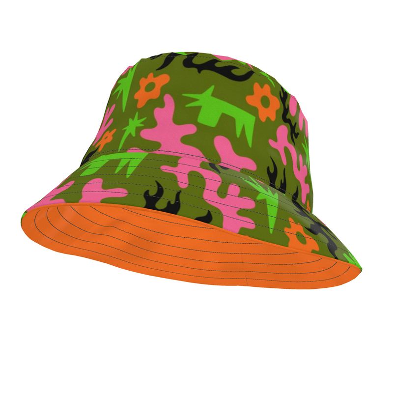 Kris Meenan "Swamp Thing" Bucket Hat