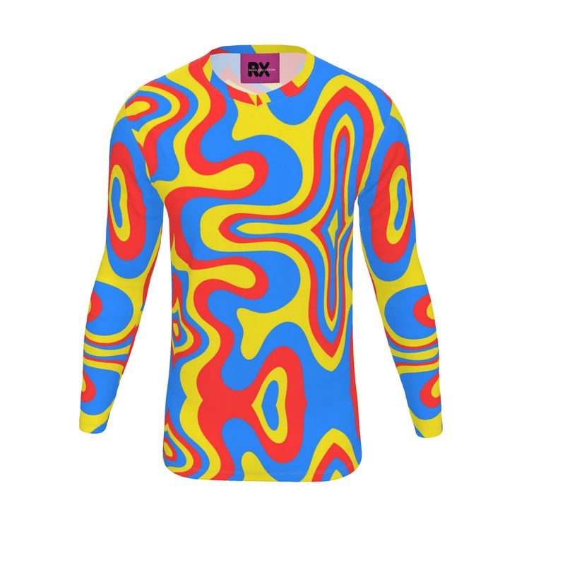 Kris Meenan "Warped" Mens Long Sleeve T-Shirt