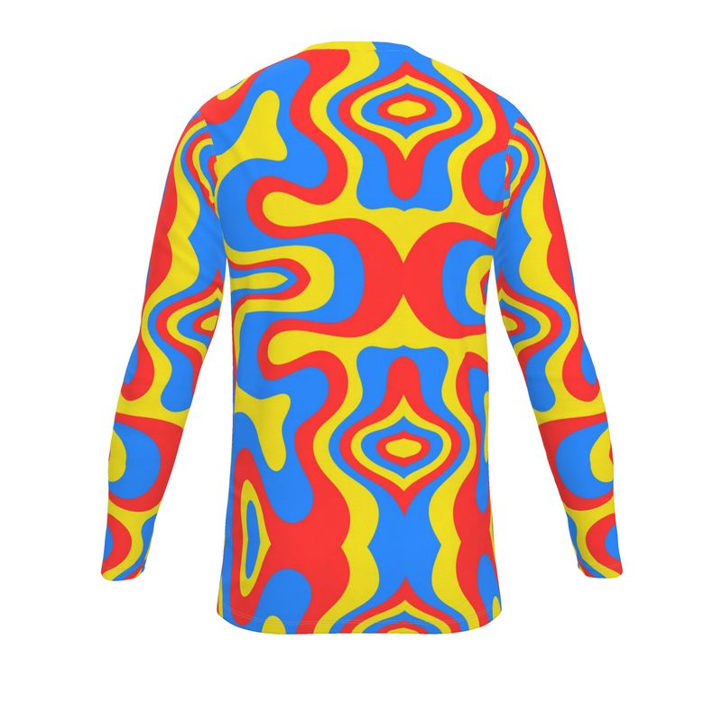 Kris Meenan "Warped" Mens Long Sleeve T-Shirt