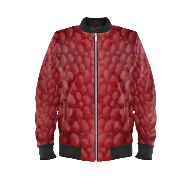 Donnelly Scales Bomber Jacket Rojo