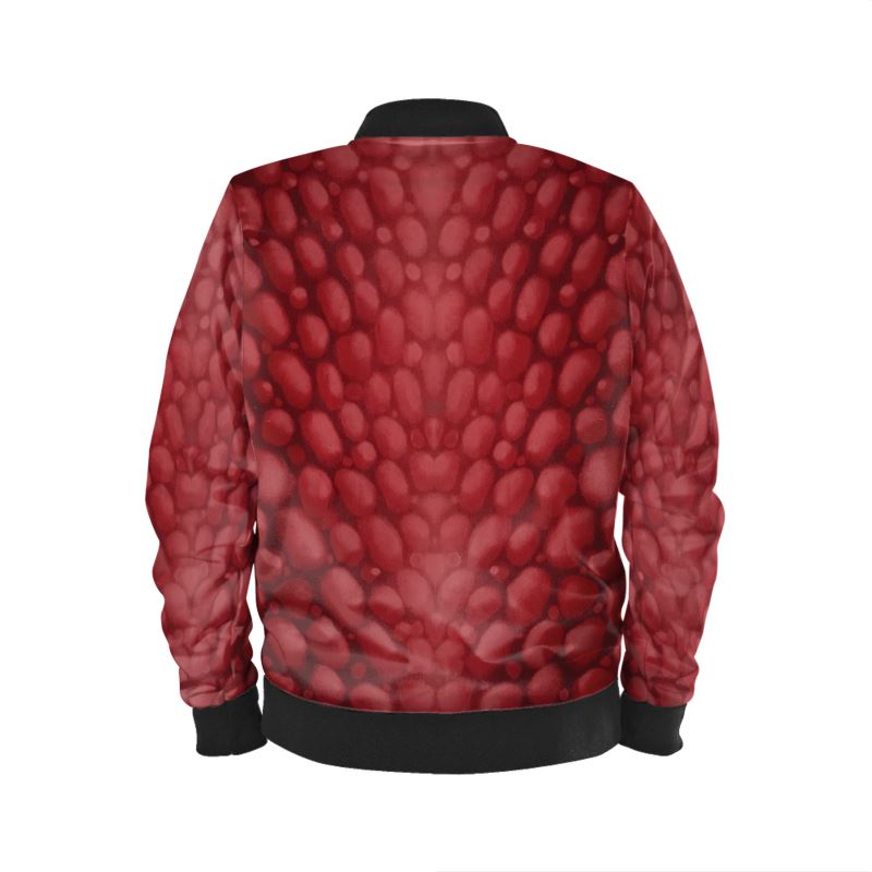 Donnelly Scales Bomber Jacket Rojo