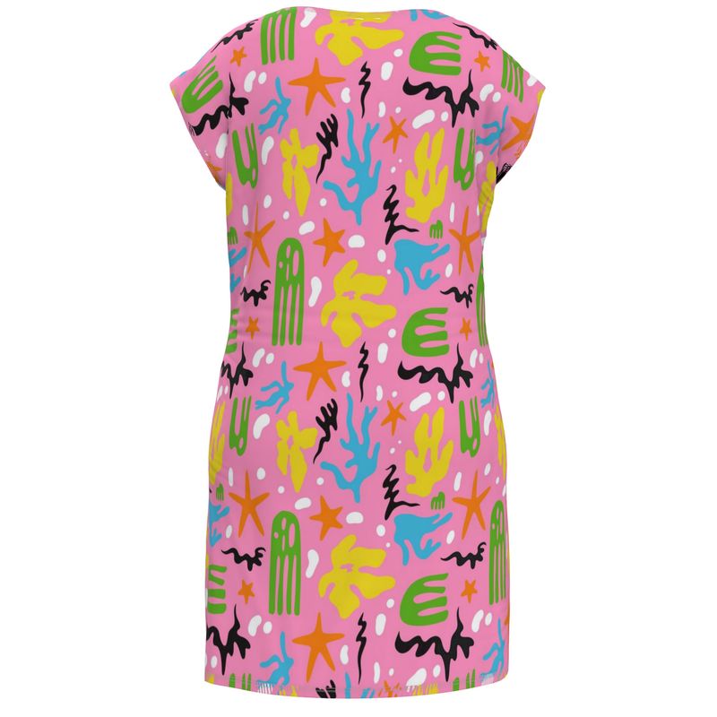 Kris Meenan "Microscopic" T-shirt dress