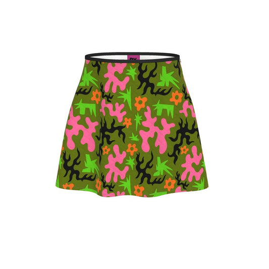 Kris Meenan "Swamp Thing" Skater Skirt