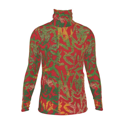 Saumitra Turtleneck Spice Market Chili Pepper Color