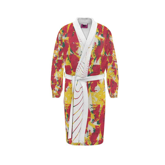 Saumitra Bathrobe Spice Market Bay Leaves Color