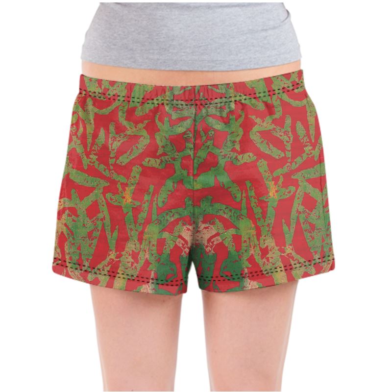 Saumitra PJ Shorts Spice Market Chili Pepper Color