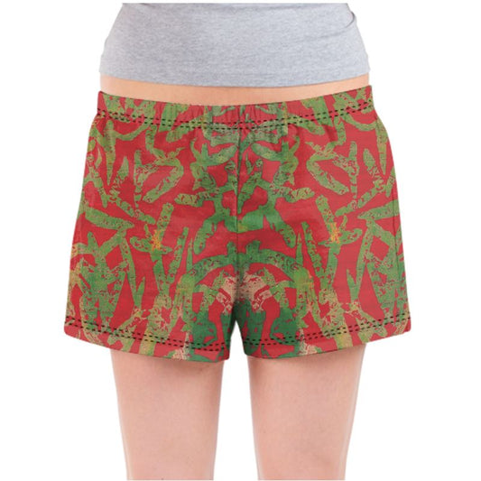 Saumitra PJ Shorts Spice Market Chili Pepper Color