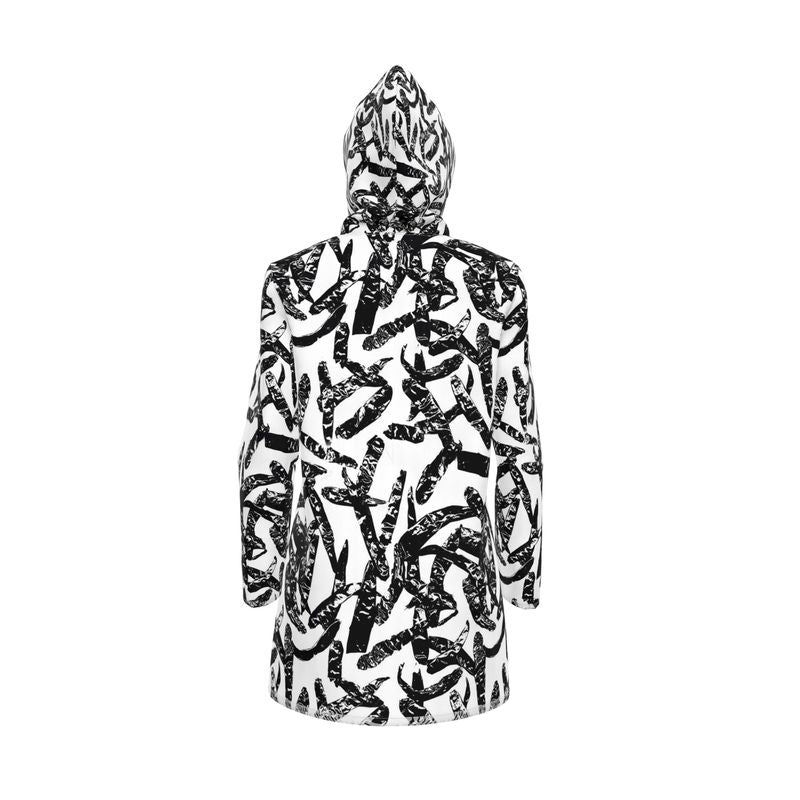 Saumitra Raincoat Spice Market Chili Pepper B/W