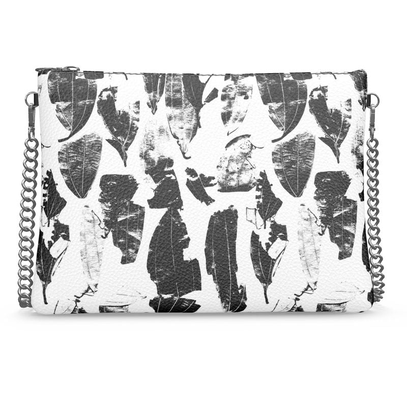 Saumitra Crossbody Bag Spice Market Bay Leaves B/W