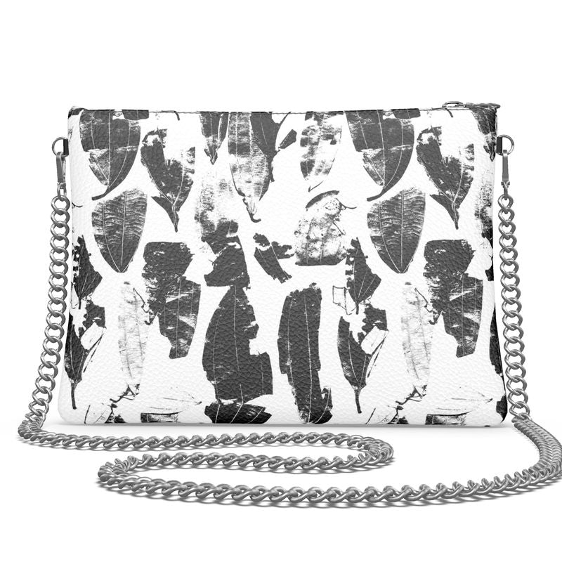 Saumitra Crossbody Bag Spice Market Bay Leaves B/W