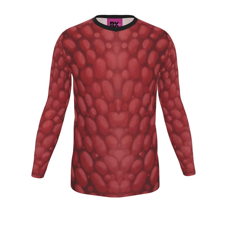 Donnelly Scales Long Sleeve T-shirt Rojo