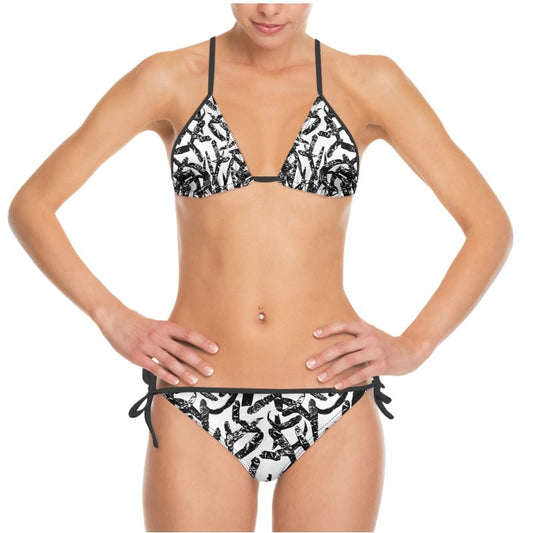 Saumitra Bikini Spice Market Chili Pepper B/W