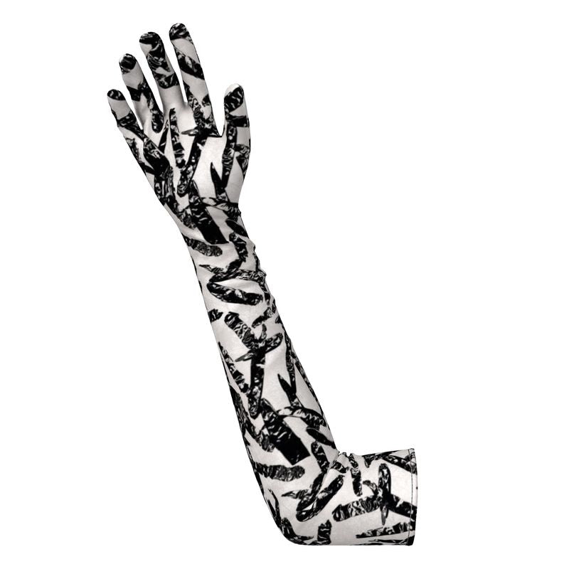 Saumitra Opera Gloves Spice Market Chili Pepper B/W